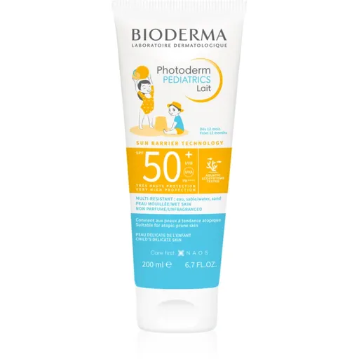 Bioderma Photoderm Pediatrics opalovací mléko pro děti 200 ml
