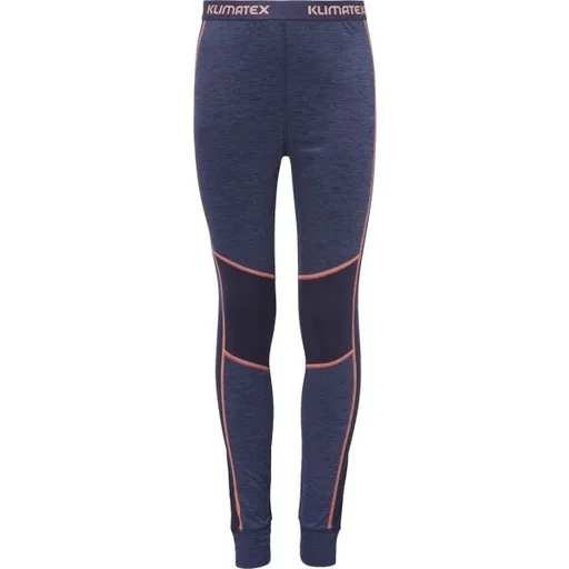 Klimatex FJORD Dětské funkční termo spodky, tmavě modrá, velikost