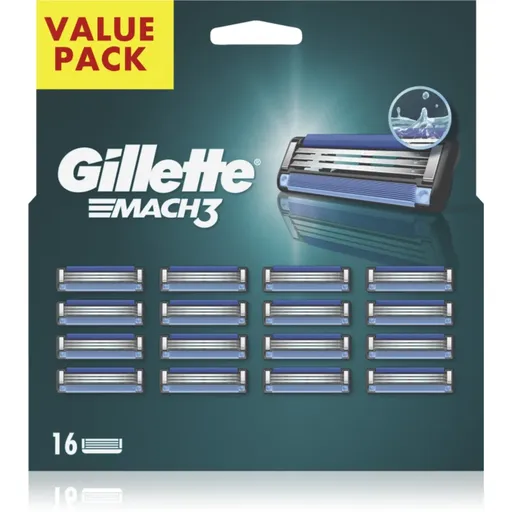 Gillette Mach3 náhradní břity 16 ks