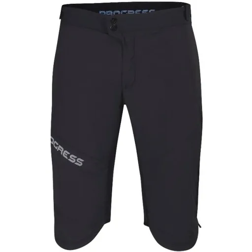 PROGRESS AXEL Pánské zateplené kraťasy, černá, velikost XXL