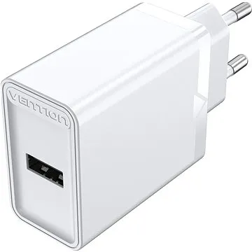 Vention 1-port USB Wall Charger (12W) White (FAAW0-EU)