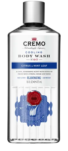 Cremo Osvěžující sprchový gel Citrus & Mint Leaf (Cooling Body Wash) 473 ml