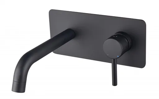 BESCO Podomítková umyvadlová baterie ILLUSION Černá BABUISCZ