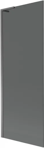 MEXEN/S Next L vanová zástěna FIX 70 x 150, grafit, grafit metal 895-070-000-03-40-95