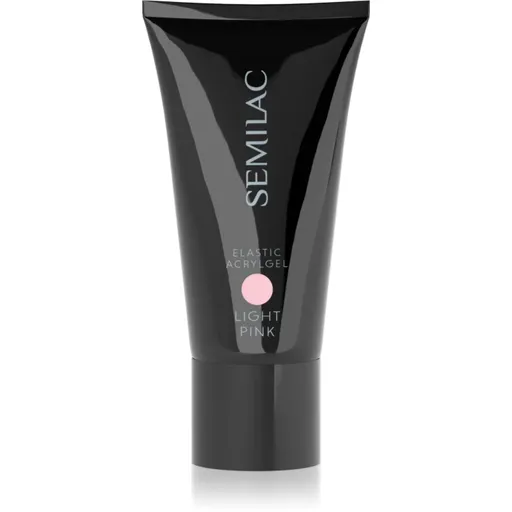 Semilac Acrylgel Elastic White Cream akrylátový gel na nehty odstín Light Pink 30 g