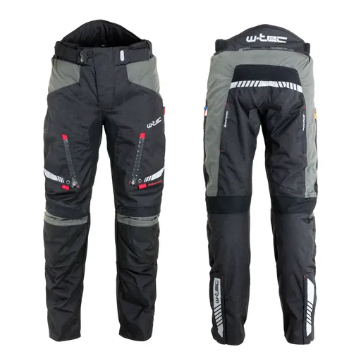 Moto kalhoty W-TEC Excellent Thunderstorm Gray XXL