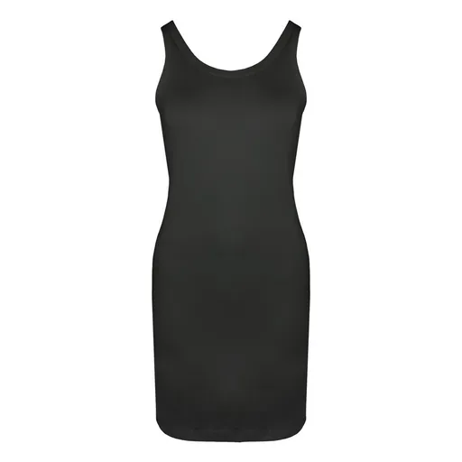 SF (Skinnifit) Dámské letní tílkové šaty - Černá | XL