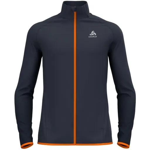 Odlo ZEROWEIGHT WARM HYBRID Pánská běžecká bunda, černá, velikost