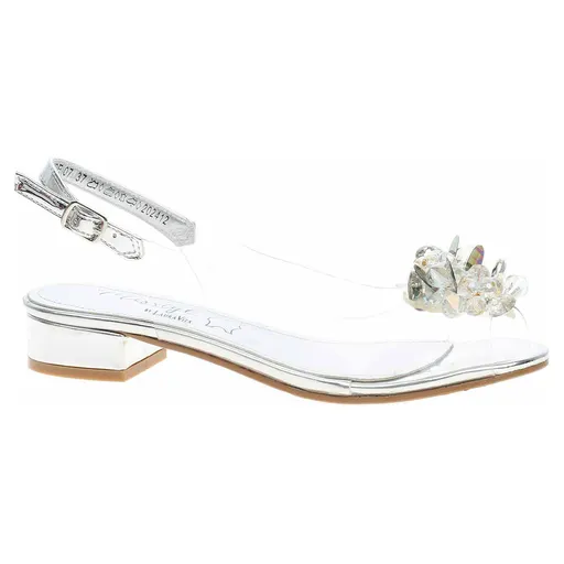 Dámská společenská obuv Laura Vita Maude 07 argent 40