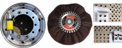 Luhmi Leštící brusný kotouč Luhmi, stupeň brusu 240 EGL9