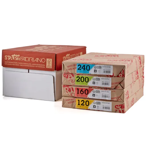 Skicovací papír Fabriano Start 160g 50x65cm