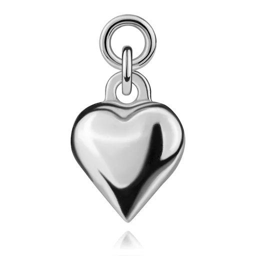 Stříbrný přívěsek 925 ve tvaru srdce
