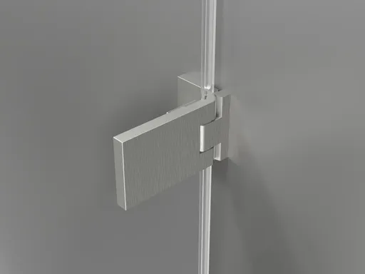 MEXEN LUNAR nástěnné panty pravá 2 ks nikl kartáčovaná 830-06-97-P