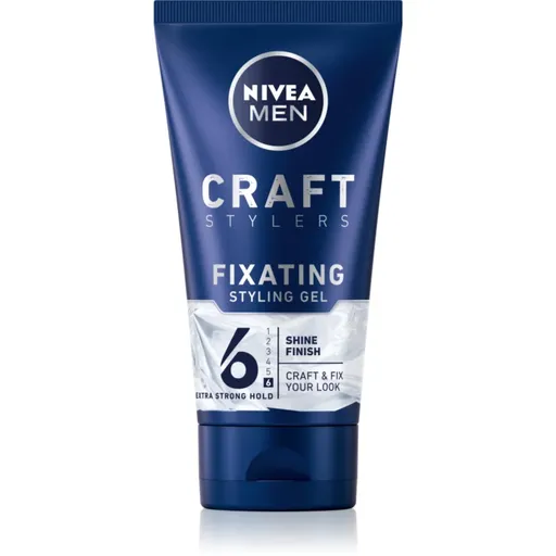 NIVEA MEN Craft Stylers stylingový gel pro hladké a lesklé vlasy 150 ml