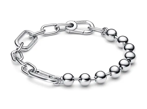 Pandora Stylový stříbrný náramek na přívěsky Me 592793C00 23 cm