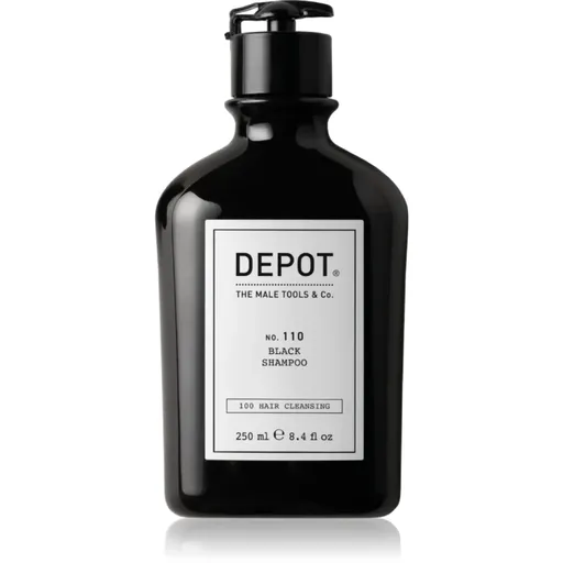 Depot 100 HAIR CLEANSING NO. 110 BLACK SHAMPOO šampon neutralizující mosazné podtóny 250 ml