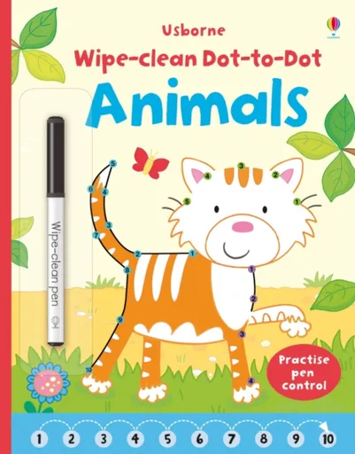 Wipe-clean Dot-to-dot Animals - Jessica Greenwell