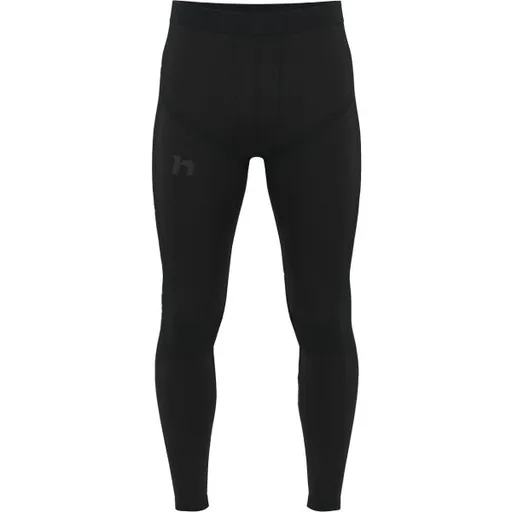 Hannah ACTIVE P Pánské funkční legíny, černá, velikost