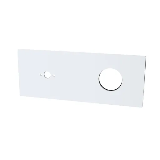 Mereo Kryt hranatý pro podomítkovou baterii s ramínkem, 23x10 cm CB415HU