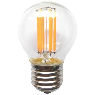 Retro LED Mini Globe Filament žárovka čirá P45 4W/230V/E27/4000K/410Lm/360° (GLAMO4NW)