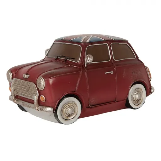 Dětská stolní LED lampička červené auto Fiat - 23*14*12 cm Clayre & Eef