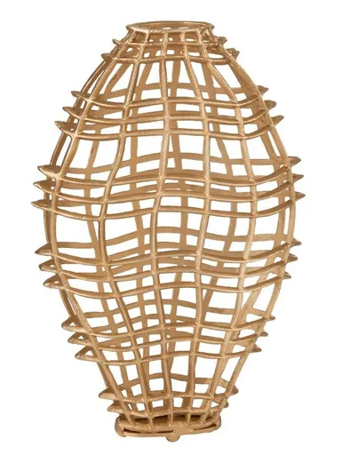 Zlatá váza Koral Gold L - 54*21*82 cm J-Line by Jolipa