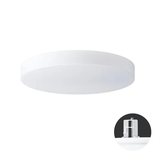 OSMONT DEL68167 DELIA V3 stropní/nástěnné plastové polovestavné svítidlo bílá IP44 3000 K 33W LED DALI