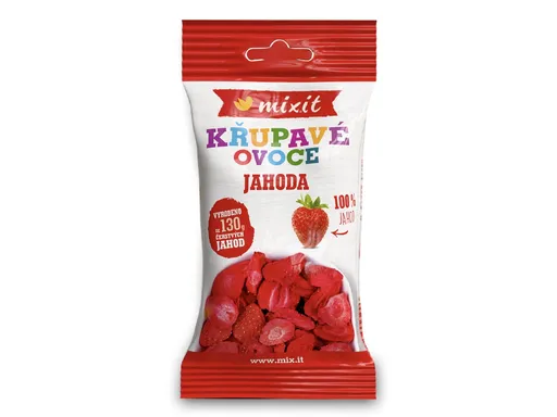 Mixit Křupavé ovoce do kapsy Jahoda 13 g