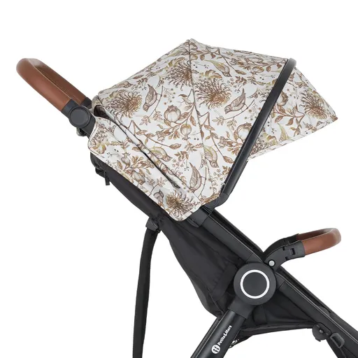Petite&Mars Stříška ke kočárku Street2 Limited 100 Elegant Birds