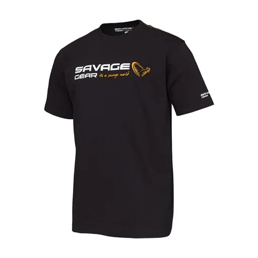 Savage Gear Triko Signature Logo T-shirt Black ink,Savage Gear Triko Signature Logo T-shirt Black ink
