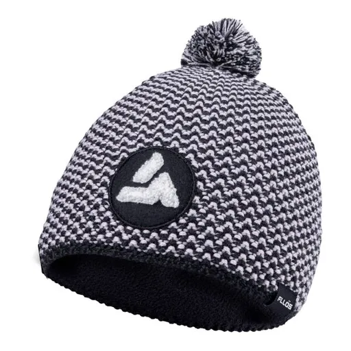 FLLÖS CAPPEL Zimní unisex čepice, černá, velikost