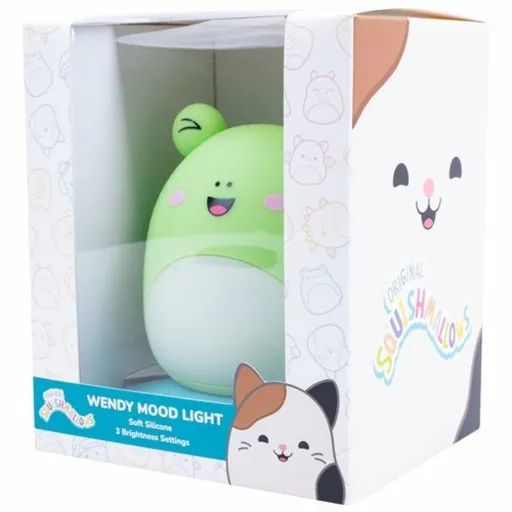 Squishmallows FIZZ Dekorativní osvětlení - Žába Wendy