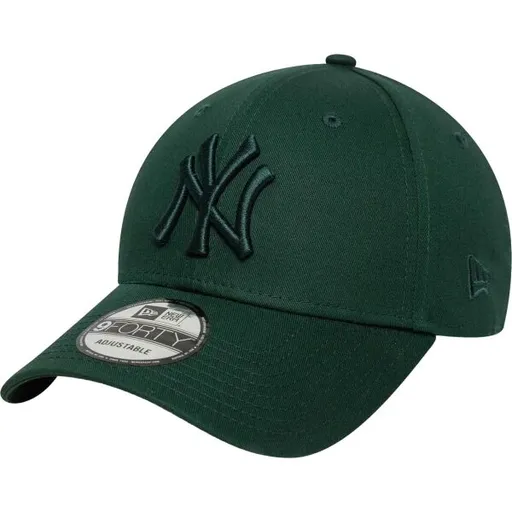 New Era NEW YORK YANKEES MLB LEAGUE ESSENTIAL 9FORTY Kšiltovka, tmavě zelená, velikost UNI