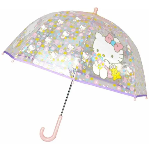 Hello Kitty transparentní deštník, 48 cm DPL12