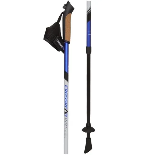 Crossroad NAVAJO Dvoudílné nordic walking hole, modrá, velikost