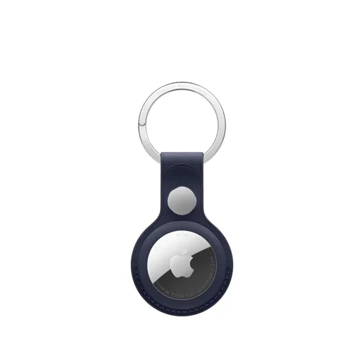 AirTag FineWoven Key Ring - Navy