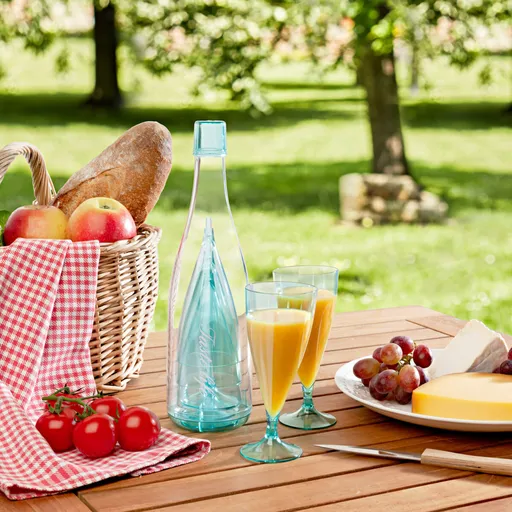 5dílná sada sklenic v přepravní láhvi