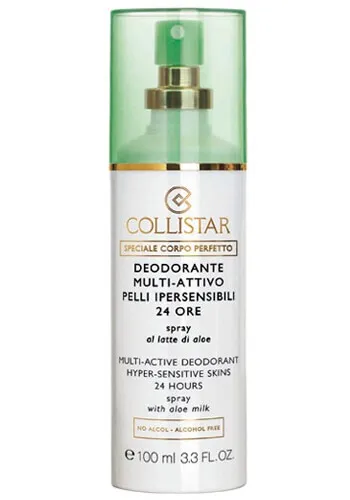 Collistar 24hodinový deodorant ve spreji pro citlivou pleť (Multi-Active Deodorant Hyper-Sensitive Skins 24 Hours) 100 ml