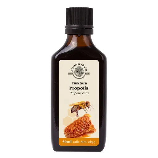 Klášterní officína Bylinná tinktura Propolis 80% 50 ml