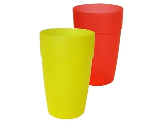 Plastový kelímek 200ml MIX barev Varianta: ČERVENÁ