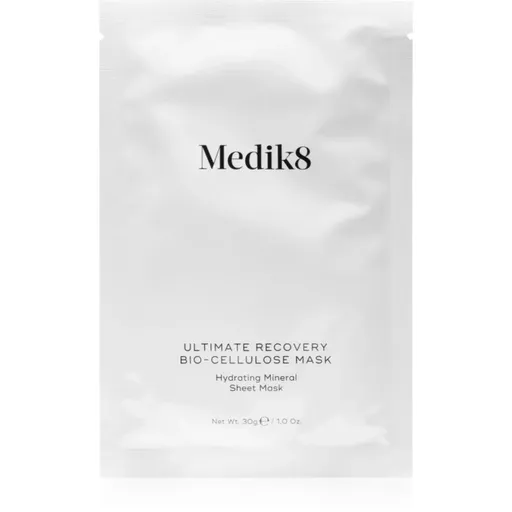 Medik8 Ultimate Recovery Bio-Cellulose Mask plátýnková maska s hydratačním a zklidňujícím účinkem 6 ks