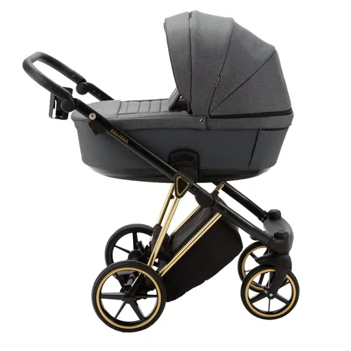 ADAMEX Kočárek kombinovaný Belissa Special Edition Grafit/Gold