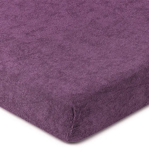 4Home froté prostěradlo fialová, 140 x 200 cm