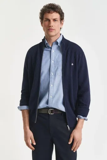 SVETR GANT MICRO TEXTURE FZ EVENING BLUE