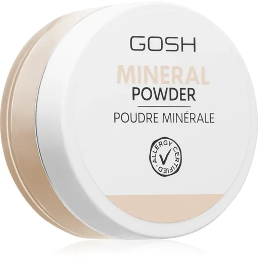 Gosh Mineral Powder minerální pudr odstín 004 Natural 8 g