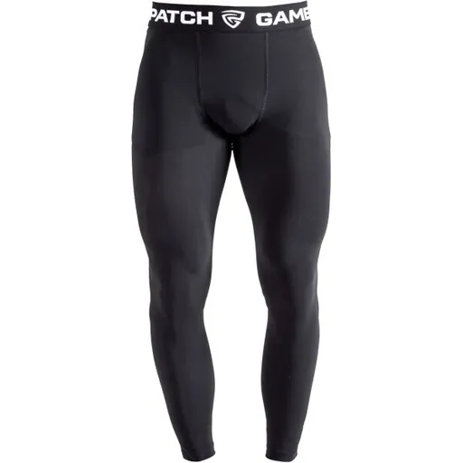 GAMEPATCH COMPRESSION PANTS Kompresní unisex legíny, černá, velikost
