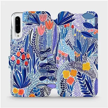 Flip pouzdro na mobil Xiaomi Mi A3 - MP03P Modrá květena (5903516764877)