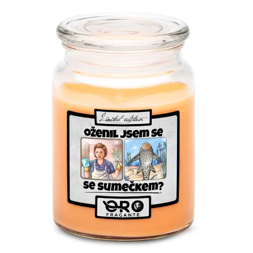 Svíčka Se sumečkem (Vůně svíčky: Tropické ovoce)