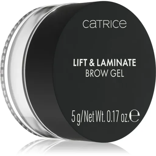 Catrice Lift & Laminate Brow Gel transparentní fixační gel na obočí odstín 010 Transparent 5 g