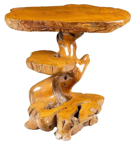 DEOKORK Teakový stojan na kytky BRANCH